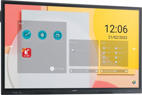 Sharp Interactive Touchscreen Display 05